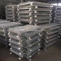 Cesta de armazenamento de arame dobrável galvanizado